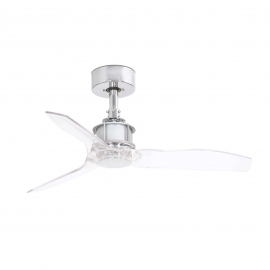 Just Fan XS 81 Chrome με DC μοτέρ και τηλεχειρισμό της FARO