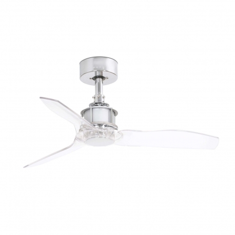 Just Fan XS 81 Chrome με DC μοτέρ και τηλεχειρισμό της FARO