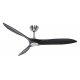 Eco Airscrew 152 Brushed Chrome Black Matt με DC μοτέρ της Casafan