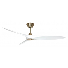 Eco Airscrew 152 Brushed Brass White με DC μοτέρ της Casafan
