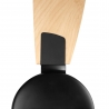 Xaloc Μαύρος Φυσικό ξύλο με DC μοτέρ της LEDS C4