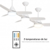Gull Λευκός με DC μοτέρ και LED φωτιστικό της Sulion
