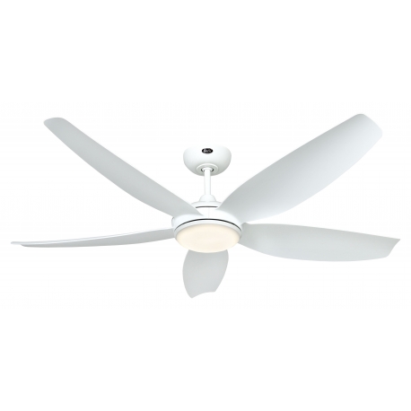 Eco Volare 142 Λευκός με DC μοτέρ και LED φωτιστικό της Casafan