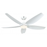 Eco Volare 142 Λευκός με DC μοτέρ και LED φωτιστικό της Casafan