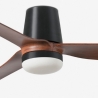 Punt Tub Μαύρος Καρυδιά με DC μοτέρ και LED φωτιστικό της Faro