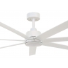 Atlanta 142 Λευκός με DC μοτέρ και LED φωτιστικό της Beacon