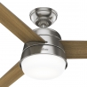 Finley Nickel 132 με φωτιστικό και τηλεχειρισμό της Hunter
