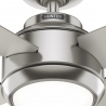 Greta Χρώμιο με DC μοτέρ και LED φωτιστικό της Hunter