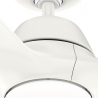 Calabasas Λευκός με DC μοτέρ και LED φωτιστικό της Hunter