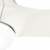 Calabasas Λευκός με DC μοτέρ και LED φωτιστικό της Hunter