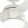Rosedale Λευκός με DC μοτέρ και LED φωτιστικό της Hunter