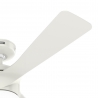 Rosedale Λευκός με DC μοτέρ και LED φωτιστικό της Hunter