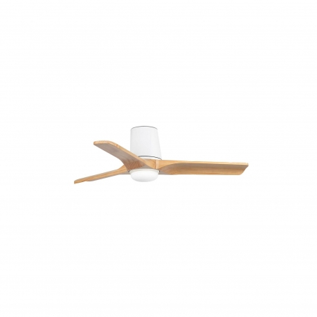 Heywood Tub 90 Λευκός Πεύκο με DC μοτέρ και LED φωτιστικό της Faro
