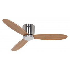 Eco Plano II WiFi 112 Χρώμιο Βελανιδιά με DC μοτέρ της Casafan