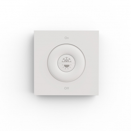 Επίτοιχο Control ΜΠΑΤΑΡΙΑΣ για DC ανεμιστήρες οροφής της Sulion χωρίς φωτιστικό (λευκό)