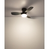 Mini Ανεμισ΄τηρας Οροφής Irwin με LED φωτιστικό και τηλεχειρισμό της Globo