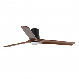 Heywood Tub 132 Λευκός Πεύκο με DC μοτέρ και LED φωτιστικό της Faro
