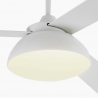 Rodas 132 Λευκός με DC μοτέρ και LED φωτιστικό της Faro