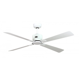 NEO ECO II 132 WE λευκός/γκρι με DC μοτέρ και τηλεχειρισμό της Casafan.