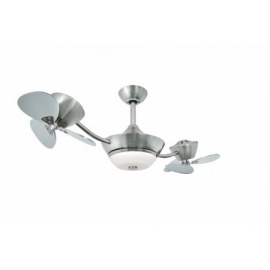 EFAN 107 Nickel με DC μοτέρ, φωτιστικό και τηλεχειρισμό της AireRyder