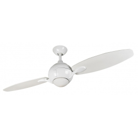 Propeller λευκός με φωτιστικό και τηλεχειρισμό της Fantasia