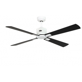 NEO ECO II 132 WE μαύρος/teak με DC μοτέρ και τηλεχειρισμό της Casafan.