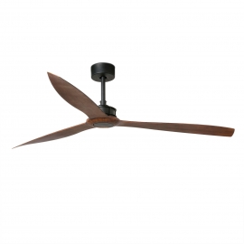 Just Fan XL Black / Walnut με DC μοτέρ της Faro