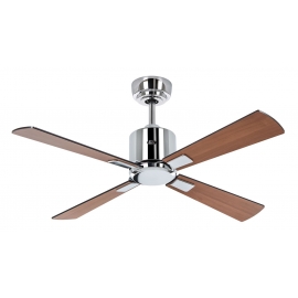 NEO ECO III 103 CH teak / μαύρο με DC μοτέρ και τηλεχειρισμό της Casafan.