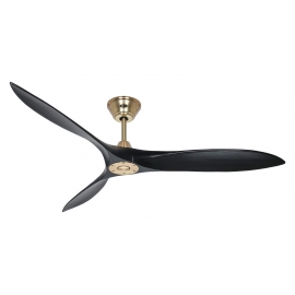 Eco Airscrew 152 Brushed Brass Black με DC μοτέρ της Casafan