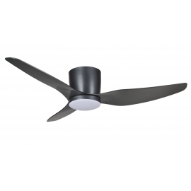 Flush 127 Black με LED και διακόπτη τοίχου της Martec