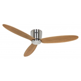 Eco Plano II WiFi 132 Χρώμιο Βελανιδιά με DC μοτέρ της Casafan