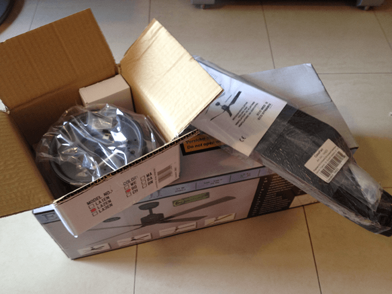 Unboxing, εγκατάσταση και εντυπώσεις από DC ανεμιστήρα οροφής ECO Dynamix της Casafan